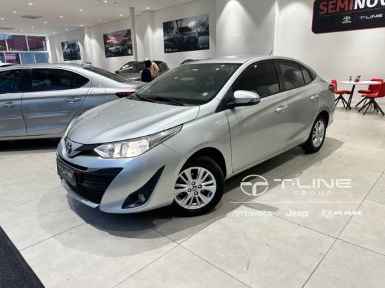 TOYOTA YARIS 1.5 16V FLEX SEDAN XL PLUS TECH MULTIDRIVE TOYOTA YARIS 1.5 16V FLEX SEDAN XL PLUS TECH MULTIDRIVE